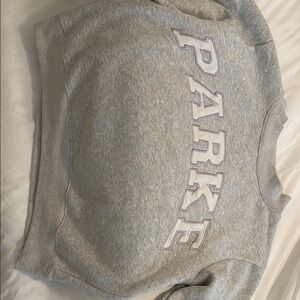 COPY - Gray Sweatshirt with Lettering
